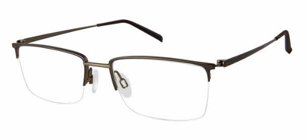 CHARMANT Titanium Perfection CT 29123 Men's Eyeglasses In Brown