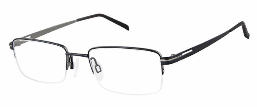 CHARMANT Titanium Perfection CT 29125 Men's Eyeglasses In Grey