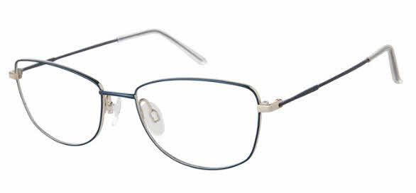 CHARMANT Titanium Perfection CT 29227 Women's Eyeglasses In Blue