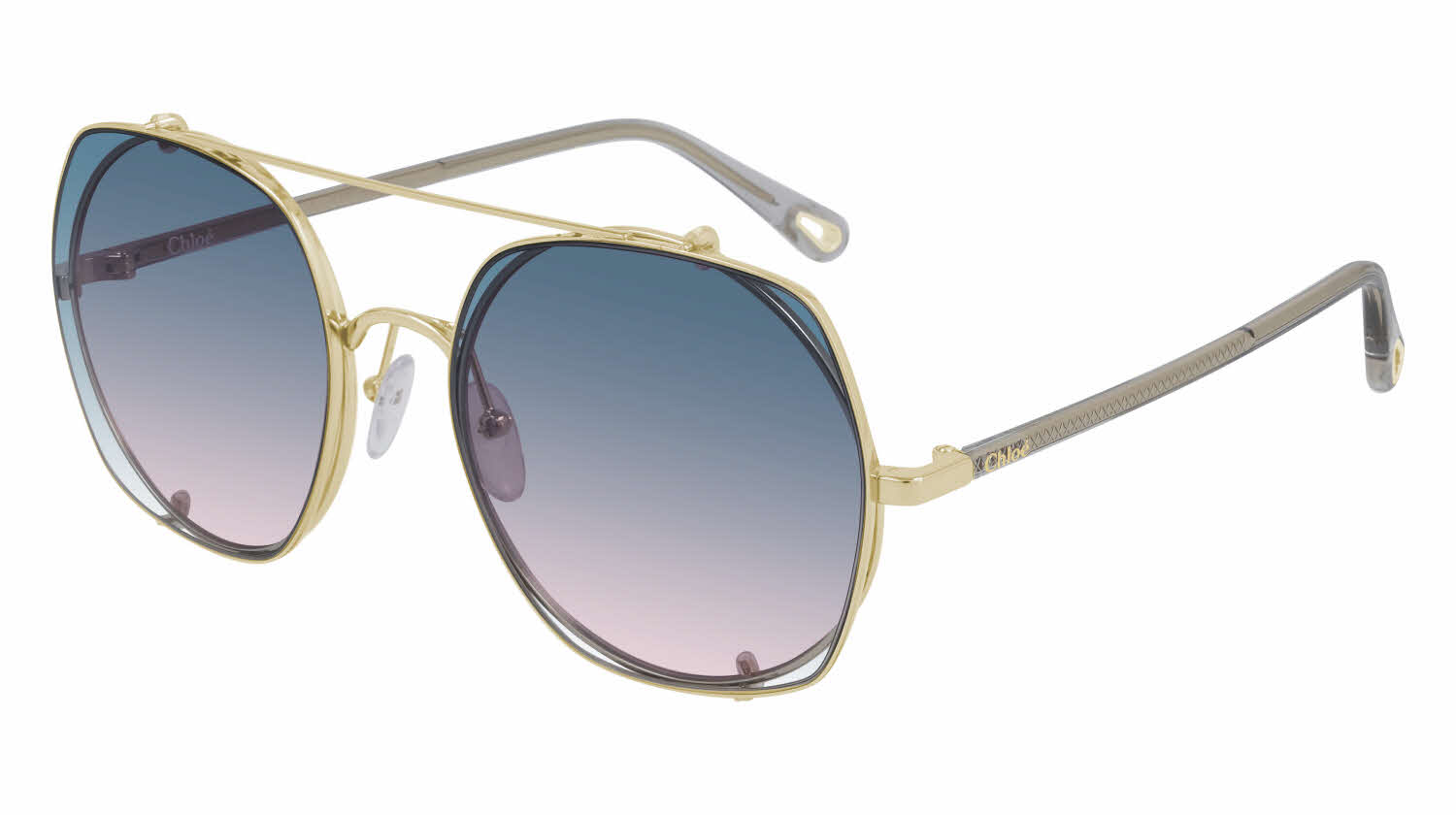 Chloe CH0042S Women's Sunglasses In Gold