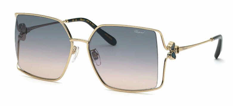 Chopard SCHG68V Women's Sunglasses In Gold