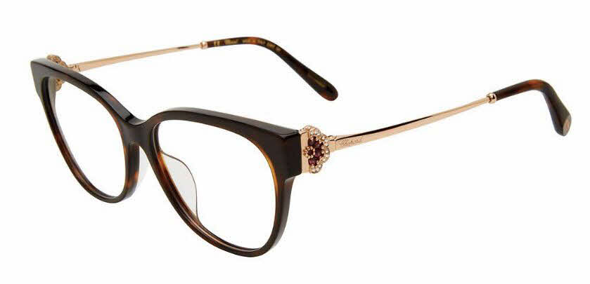Chopard VCH325S Women's Eyeglasses In Tortoise