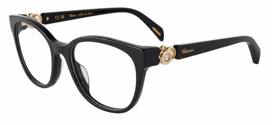 Chopard VCH356S Women's Eyeglasses In Black