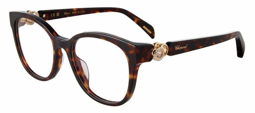 Chopard VCH356S Womens Eyeglasses in Tortoise 760$