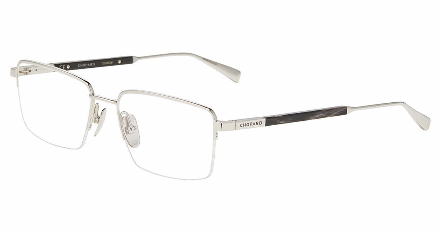 Chopard VCHD18M Men's Eyeglasses In Silver