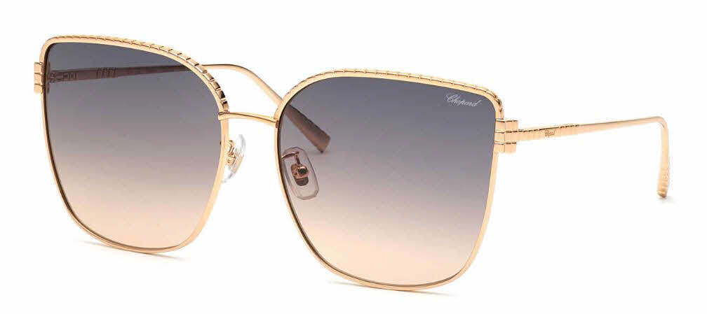 Chopard SCHG67M Women's Sunglasses In Gold