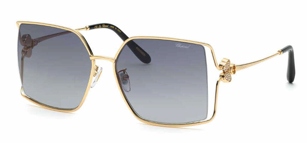 Chopard SCHG68S Women's Sunglasses In Gold