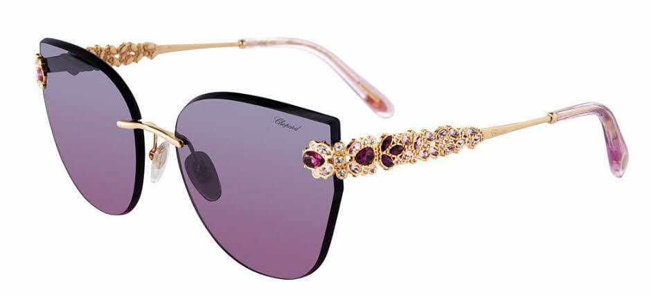 Chopard SCHL05S Women's Sunglasses In Gold