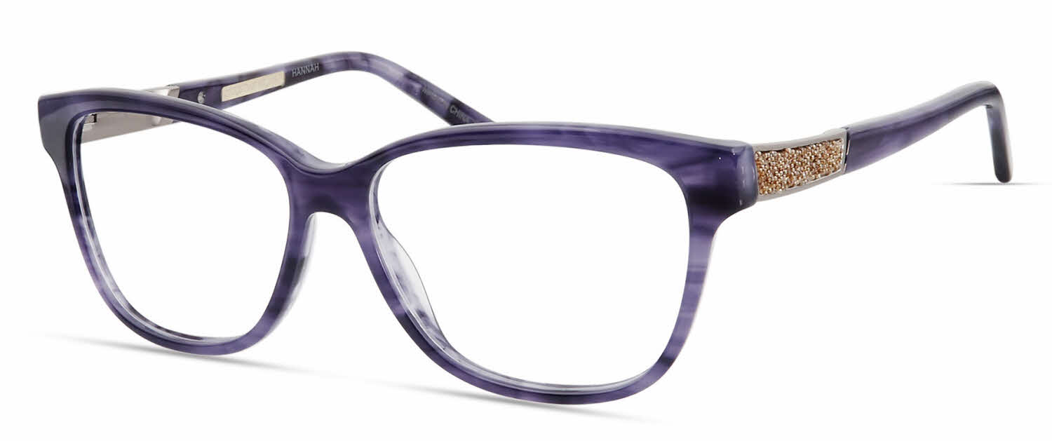Christian Siriano Hannah Women's Eyeglasses In Purple