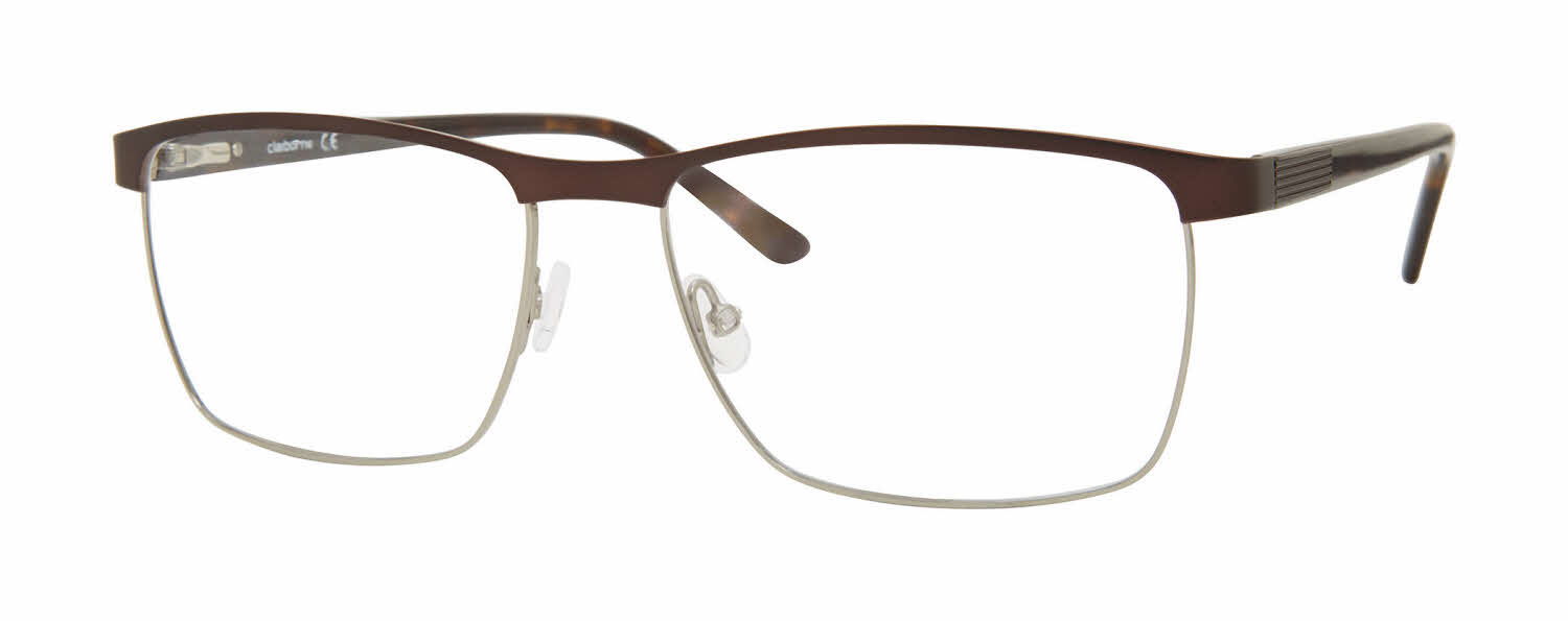 Claiborne For Men Cb 253 Men's Eyeglasses In Brown