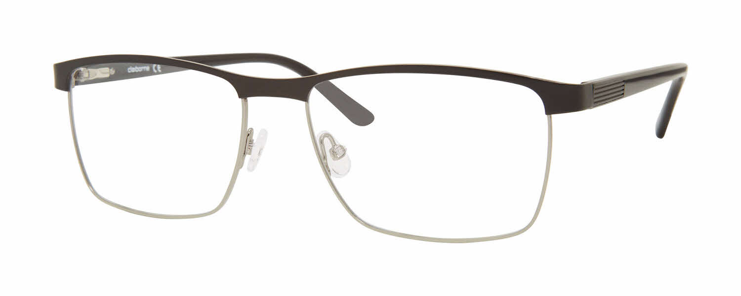 Claiborne For Men Cb 253 Men's Eyeglasses In Gunmetal