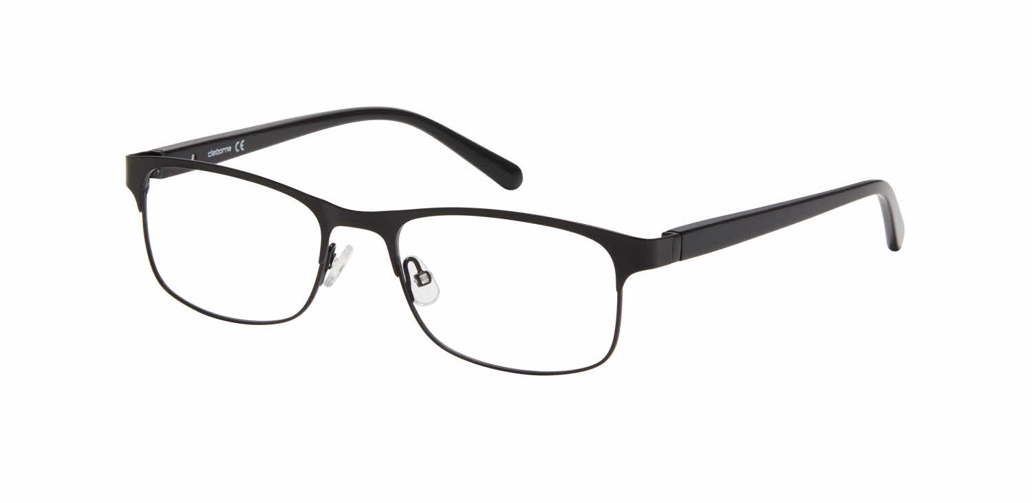 Claiborne For Men Cb 256 Men's Eyeglasses In Black