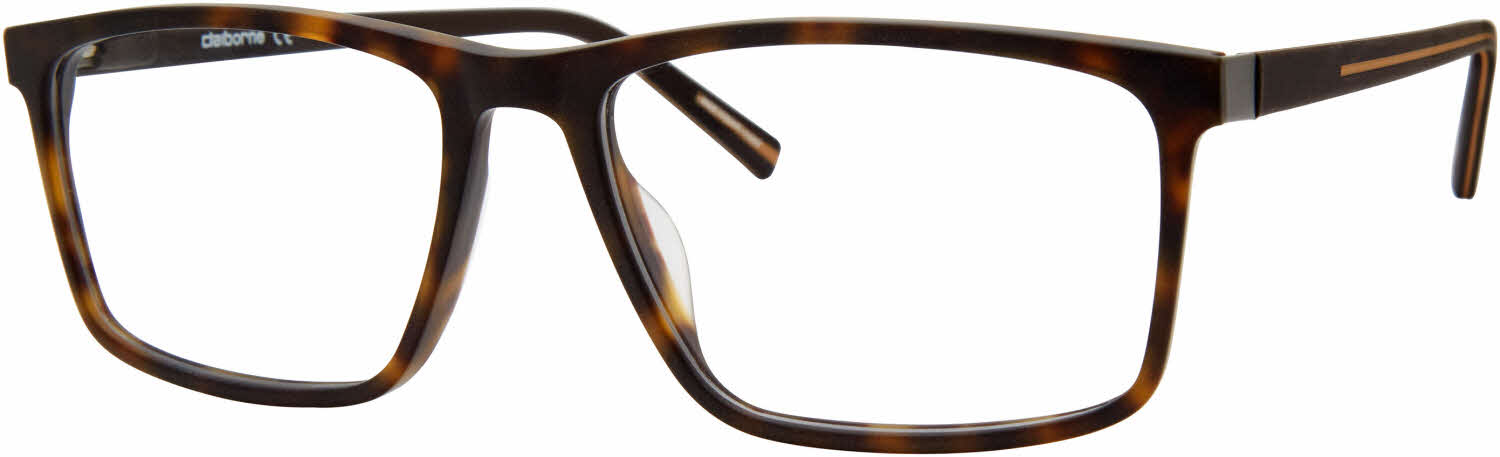 Claiborne For Men Cb 322 Men's Eyeglasses In Tortoise