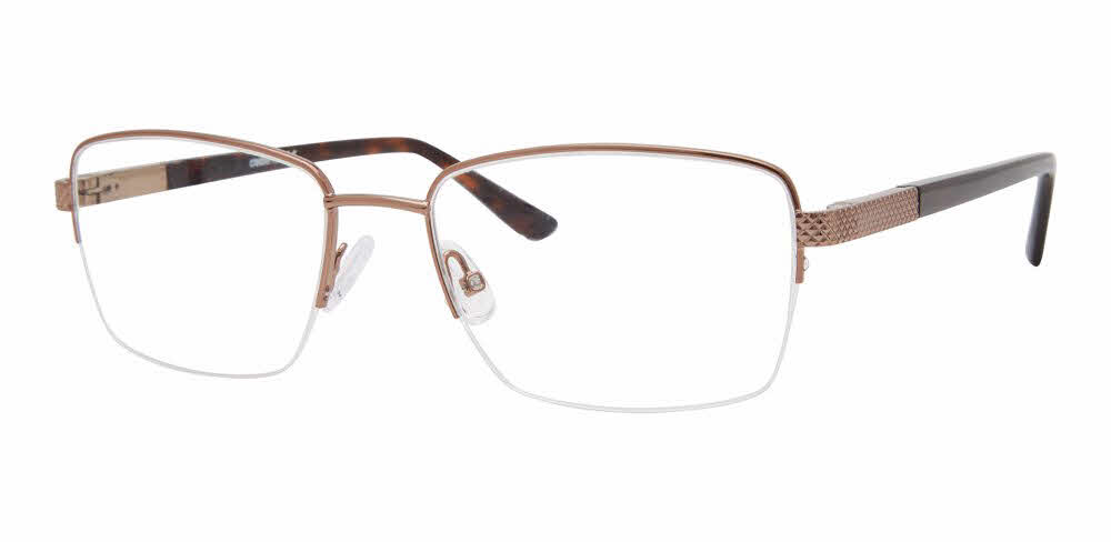 Claiborne For Men Cb 262 Men's Eyeglasses In Brown