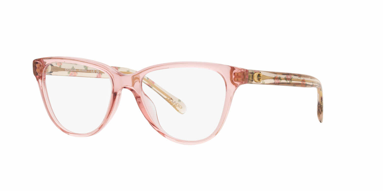 Coach HC6202U Womens Eyeglasses In Transparent Rose 99$