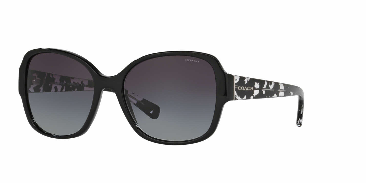 Coach HC8166 Women's Sunglasses In Black