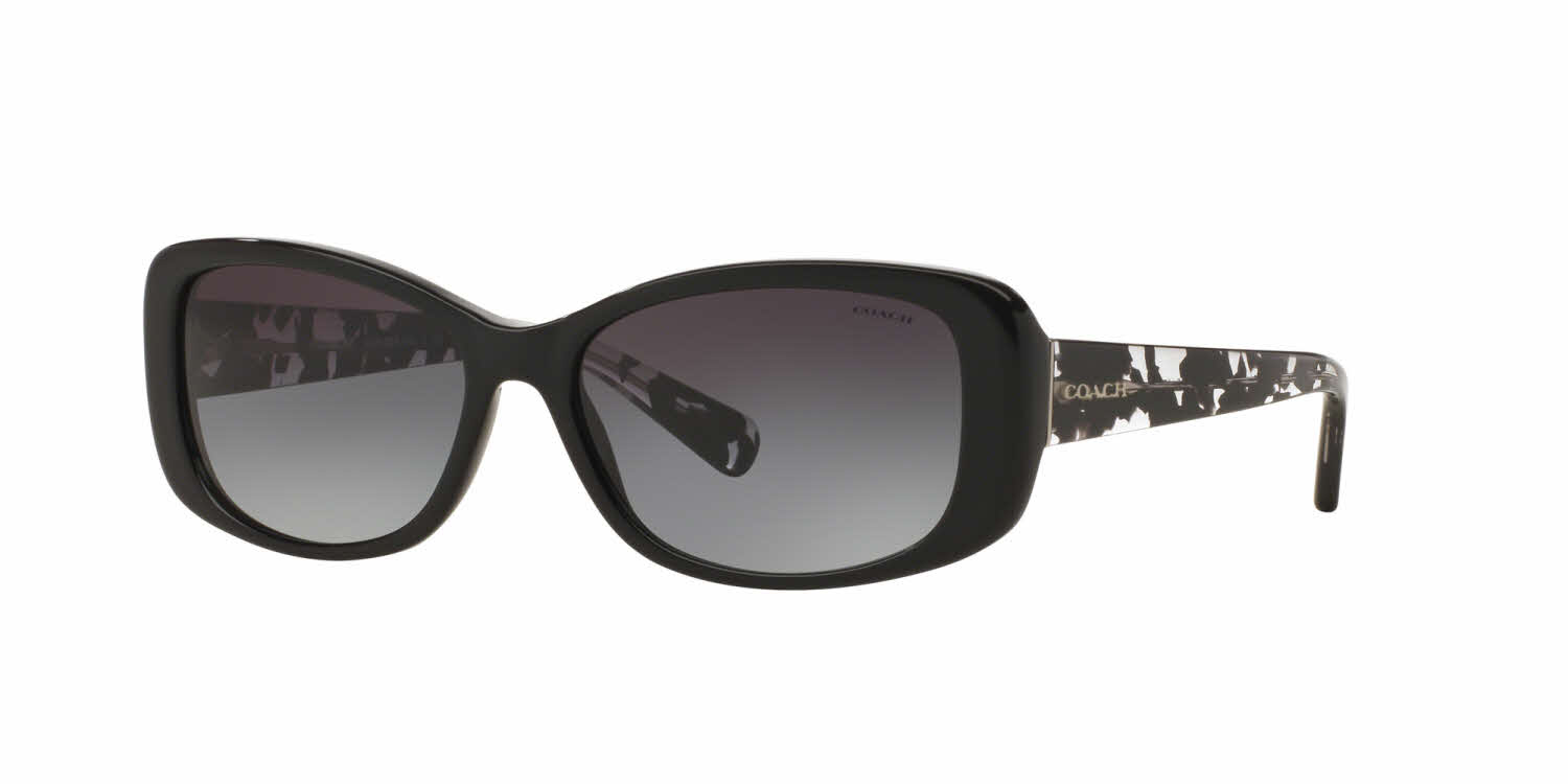 Coach HC8168 Women's Sunglasses In Black