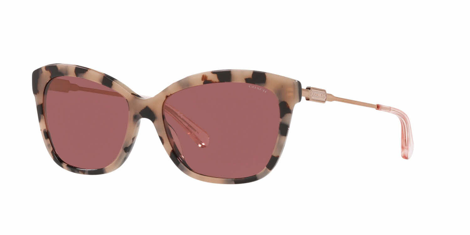 コーチ HC8305 PINK TORTOISE/BURGUNDY LENS-