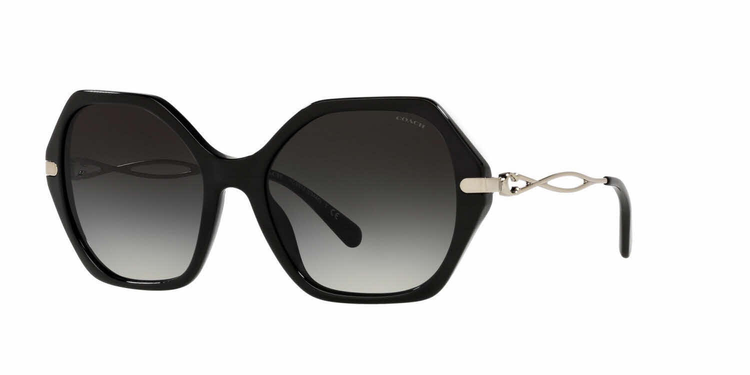 Coach HC8315 Women's Sunglasses In Black