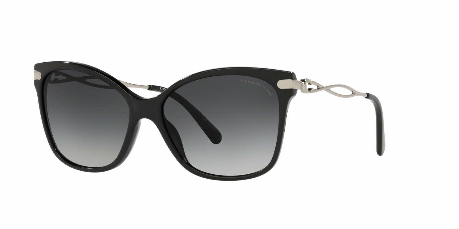 Coach HC8316 Women's Sunglasses In Black