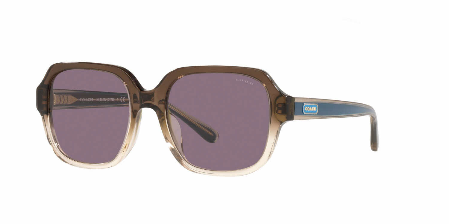 Coach HC8335F - Alternate Fit Women's Sunglasses In Brown
