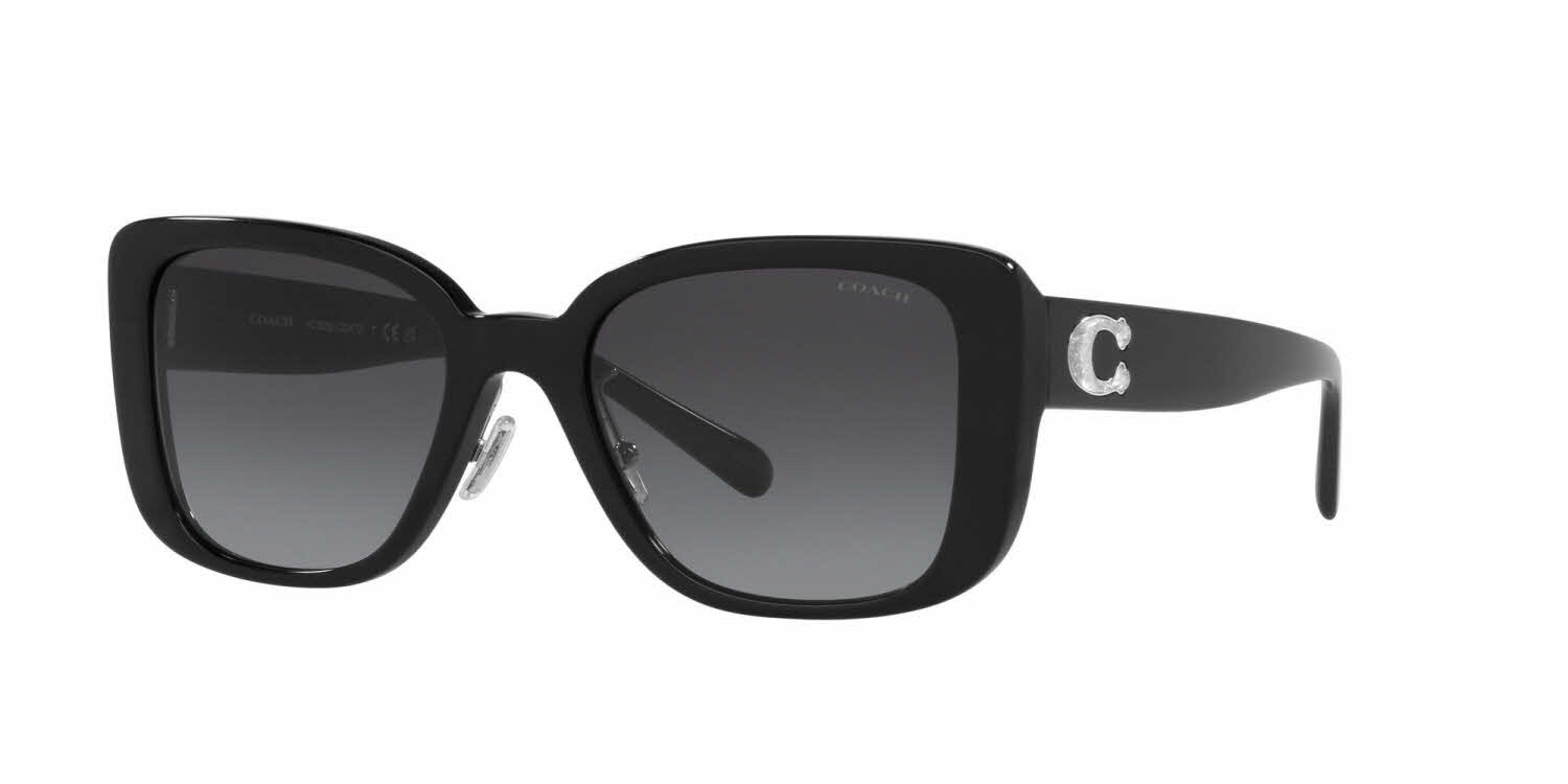 Coach HC8352 Women's Sunglasses In Black