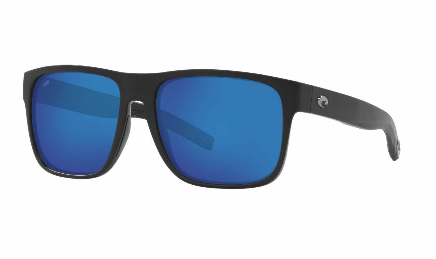 Costa Del Mar Spearo XL Sunglasses Matte Black / Blue Mirror 580G
