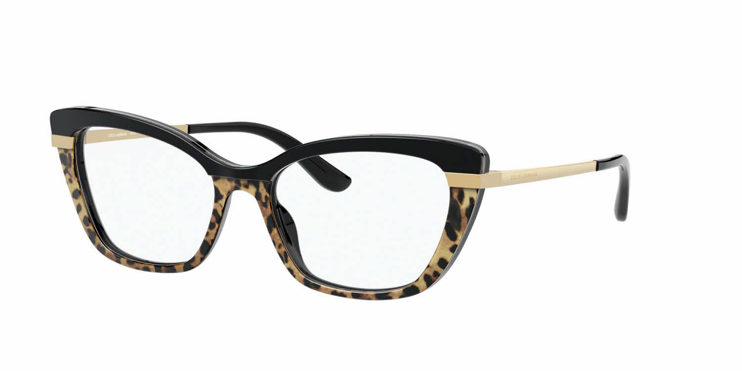 Dolce & Gabbana DG3325 Women's Eyeglasses In Black