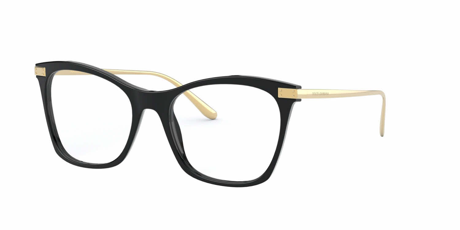 Dolce & Gabbana DG3331 Women's Eyeglasses In Black