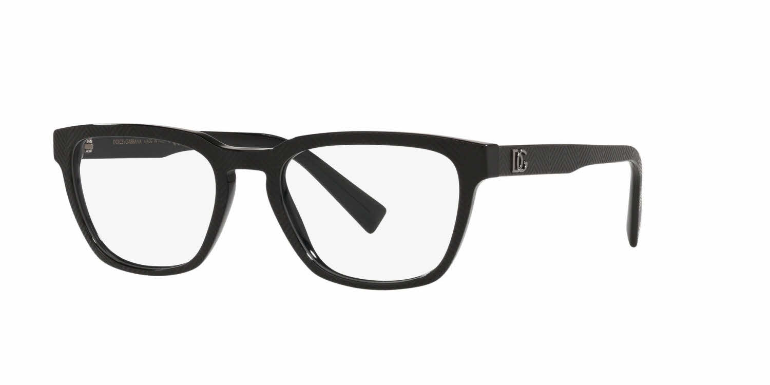 Dolce & Gabbana DG3333 Men's Eyeglasses In Black