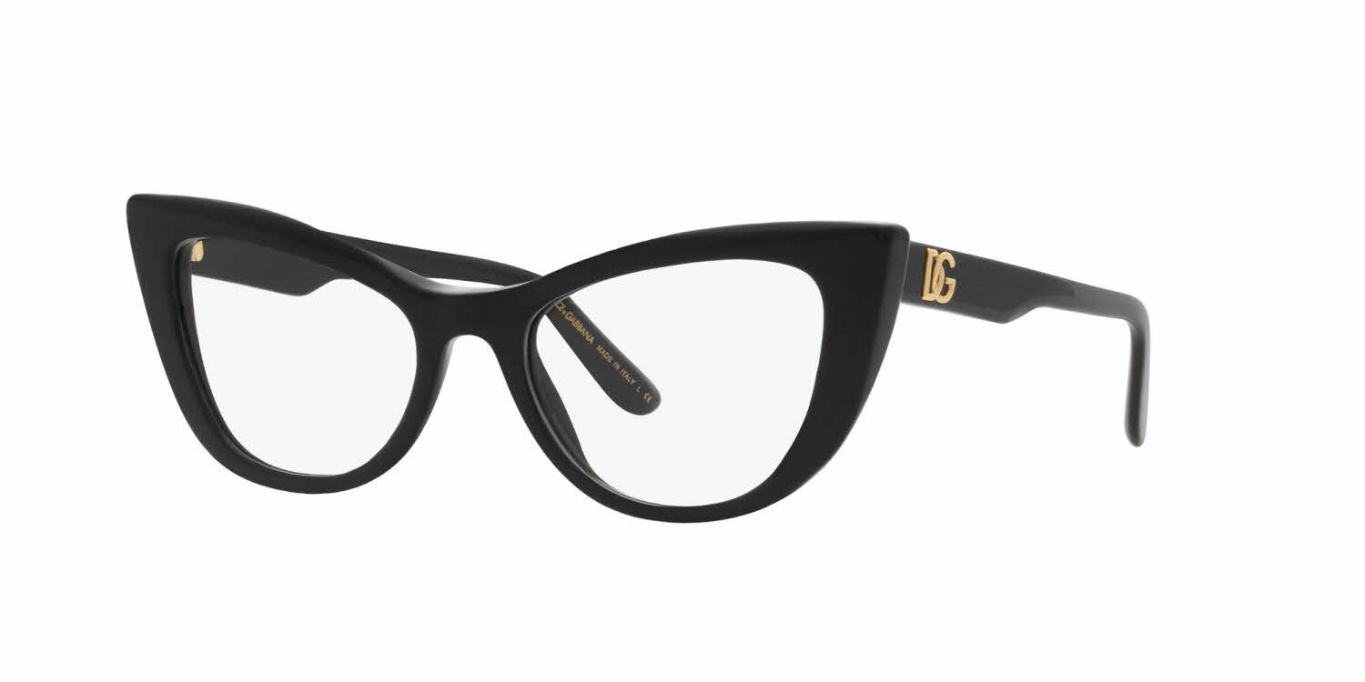 Dolce & Gabbana DG3354 Women's Eyeglasses In Black
