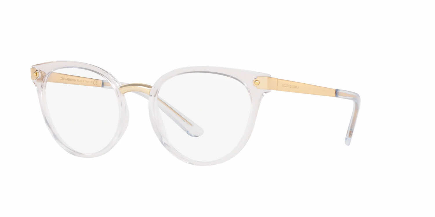 dolce gabbana clear frames