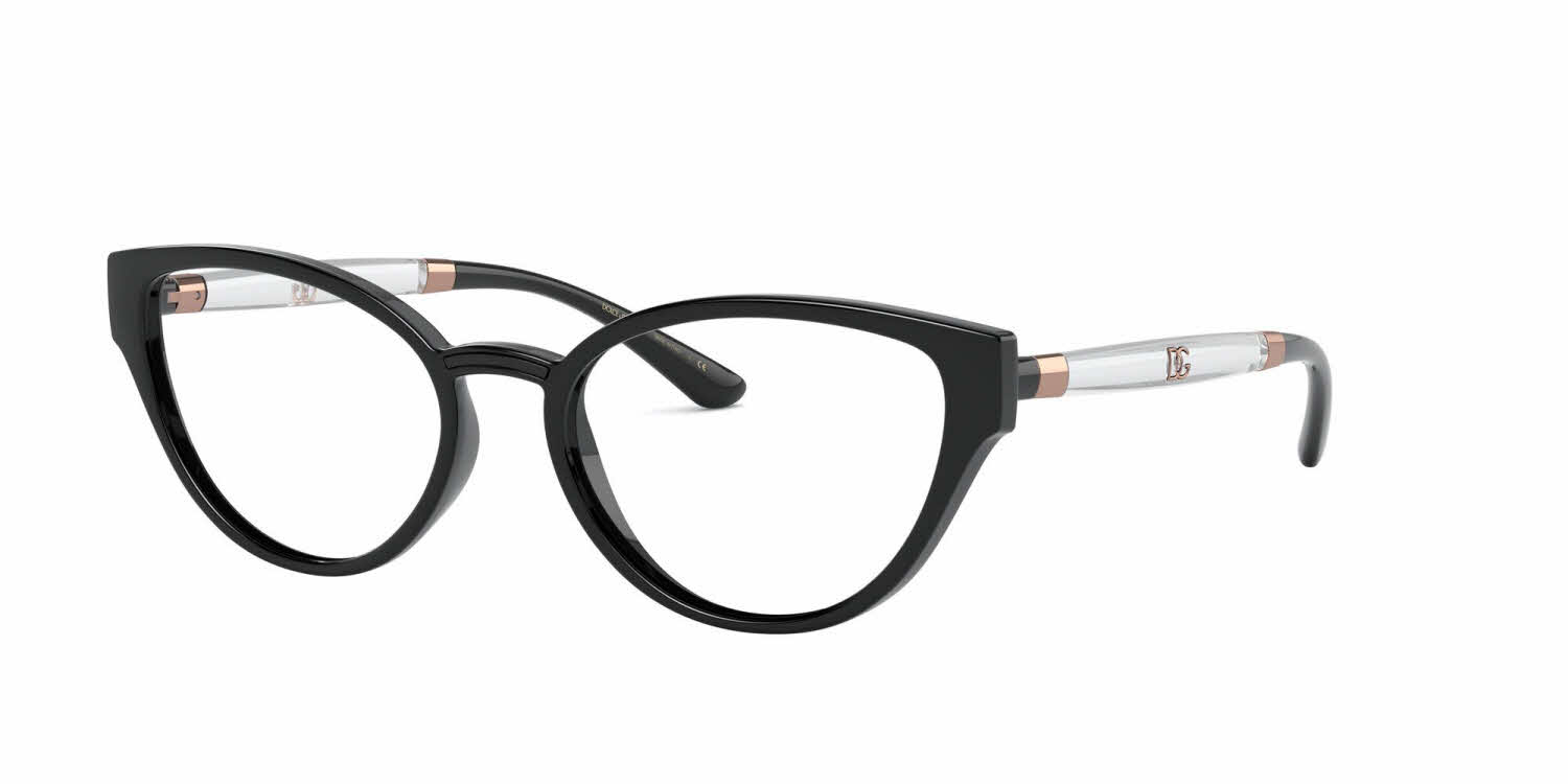 Dolce & Gabbana DG5055 Women's Eyeglasses In Black