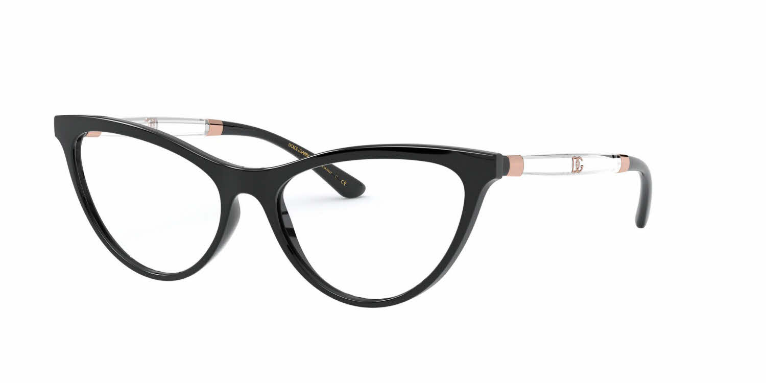 dolce and gabbana cat eyeglasses