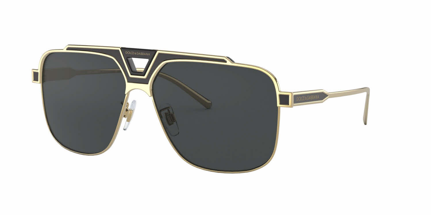 Dolce & Gabbana DG2256 Men's Sunglasses In Gold