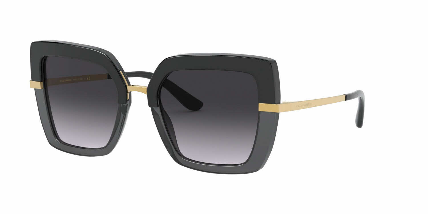 Dolce & Gabbana DG4373 Women's Sunglasses In Black