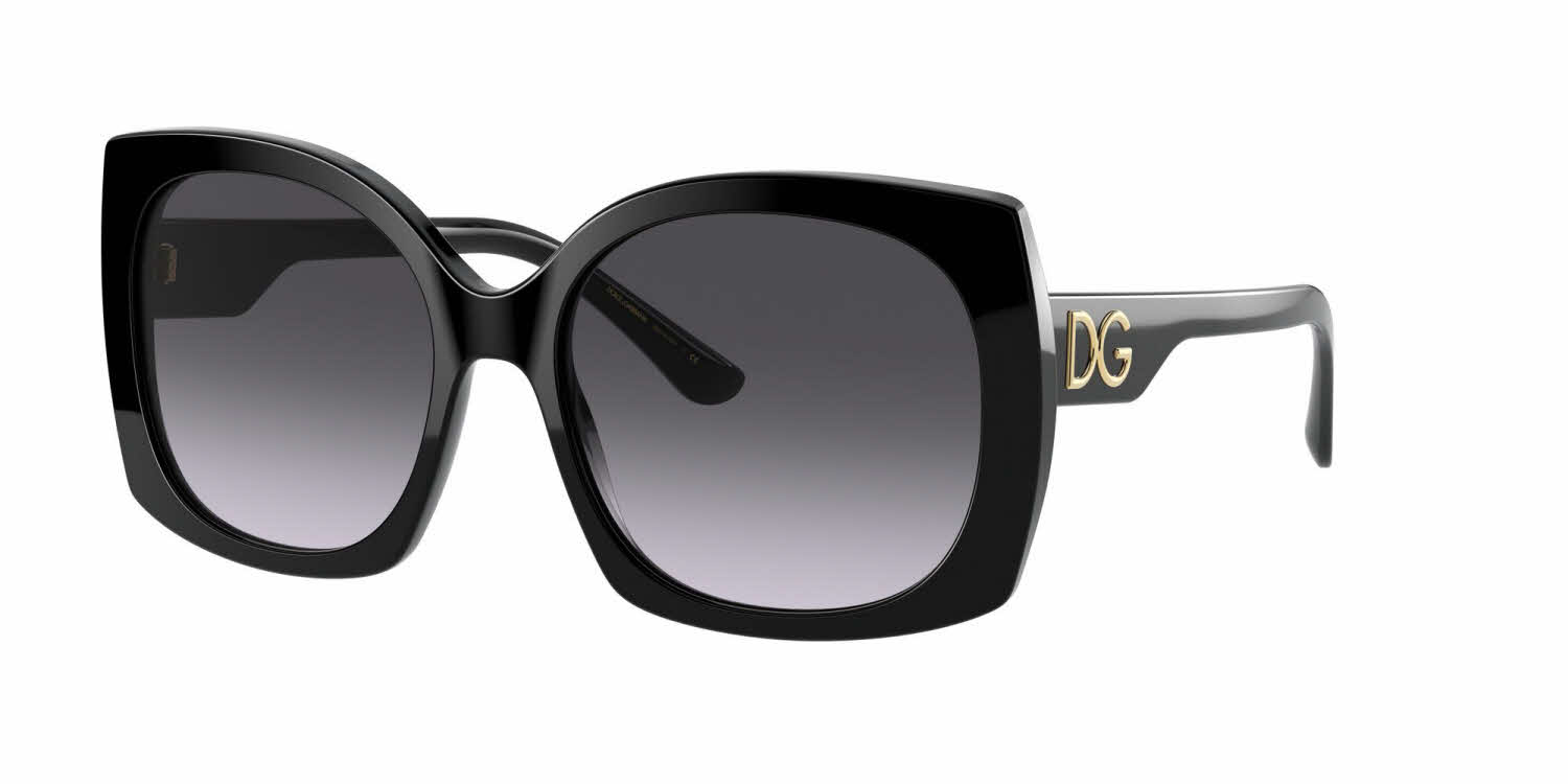 Dolce & Gabbana DG4385 Women's Sunglasses In Black