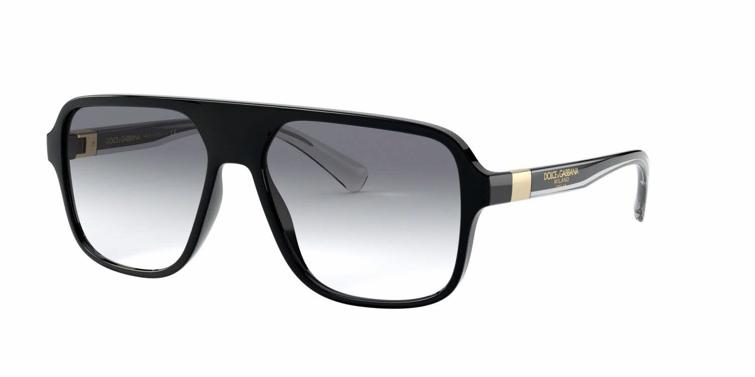 Dolce & Gabbana DG6134 Men's Sunglasses In Black