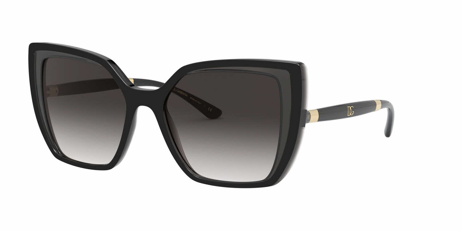 Dolce & Gabbana DG6138 Women's Sunglasses In Black