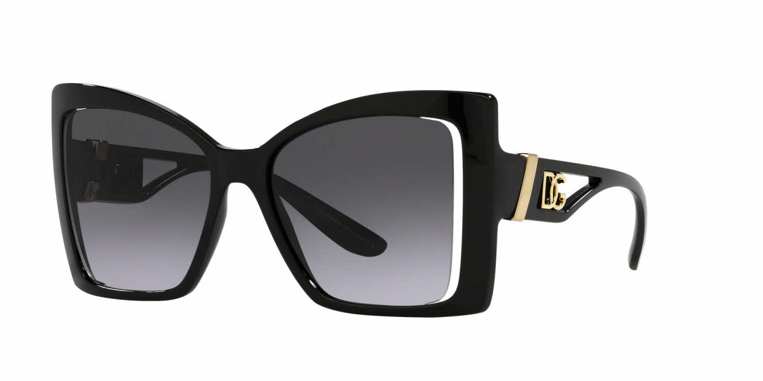 Dolce Gabbana D&G Sunglasses Women Brown and black Aviator Frames ...
