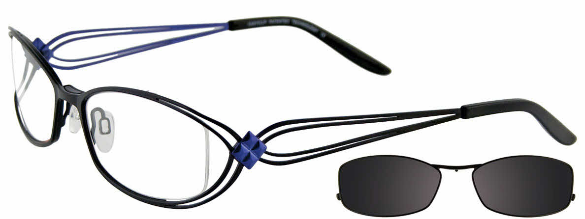 EasyClip EC246 With Magnetic Clip-On Lens Eyeglasses