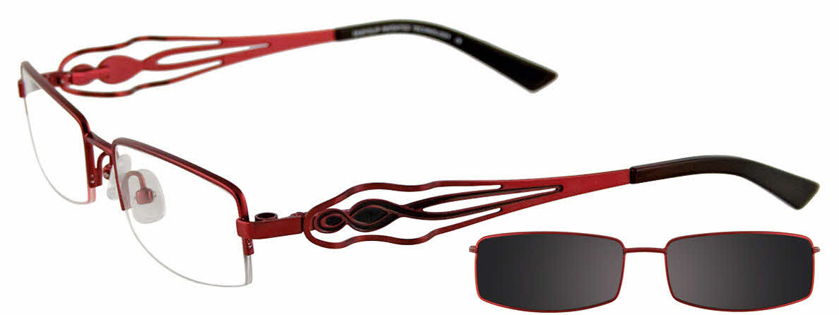 EasyClip EC252 With Magnetic Clip-On Lens Eyeglasses
