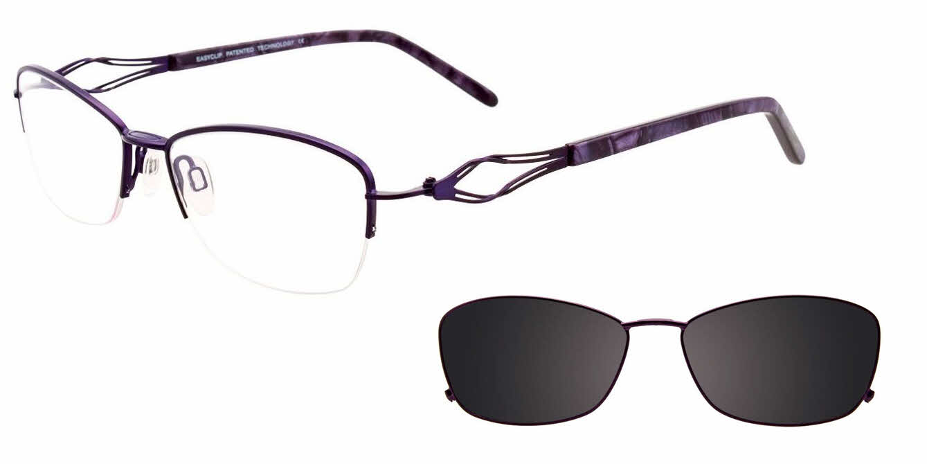 EasyClip EC327With Clip on Lens Eyeglasses