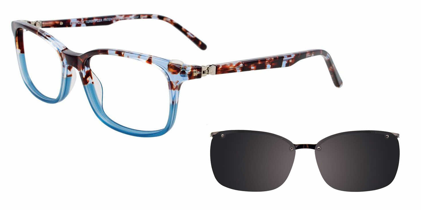 EasyClip EC438 With ClipOn Lens Eyeglasses