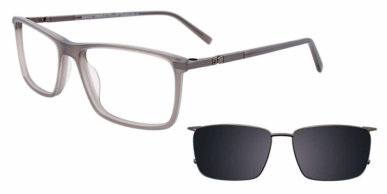 EasyClip EC500 With Magnetic Clip-On Lens Eyeglasses