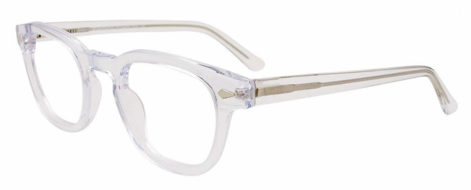 EasyClip EC654 with Magnetic Black On Lens Eyeglasses