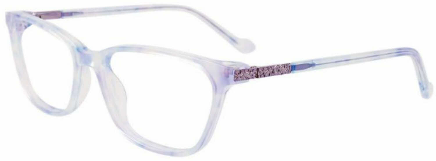 EasyClip EC618-With Magnetic Clip-On Lens Eyeglasses