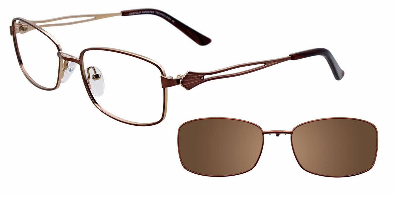 EasyClip EC380With Clip on Lens Eyeglasses Free Shipping