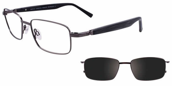 EasyClip EC402 With Magnetic Clip-On Lens Eyeglasses