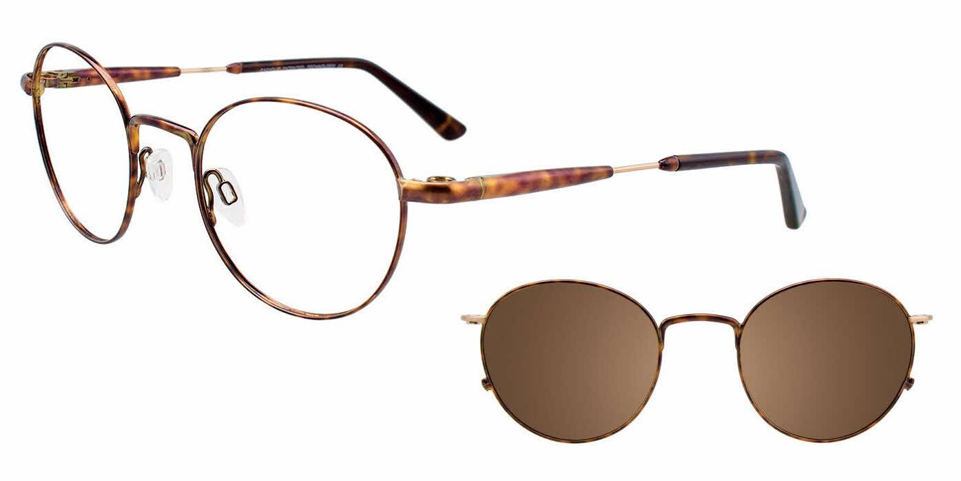 Easyclip EC412With Clip on Lens Eyeglasses Free Shipping